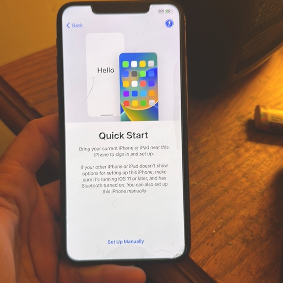 iPhone 12 Pro Max,no scratches or marks. Has a glass protector over the phone